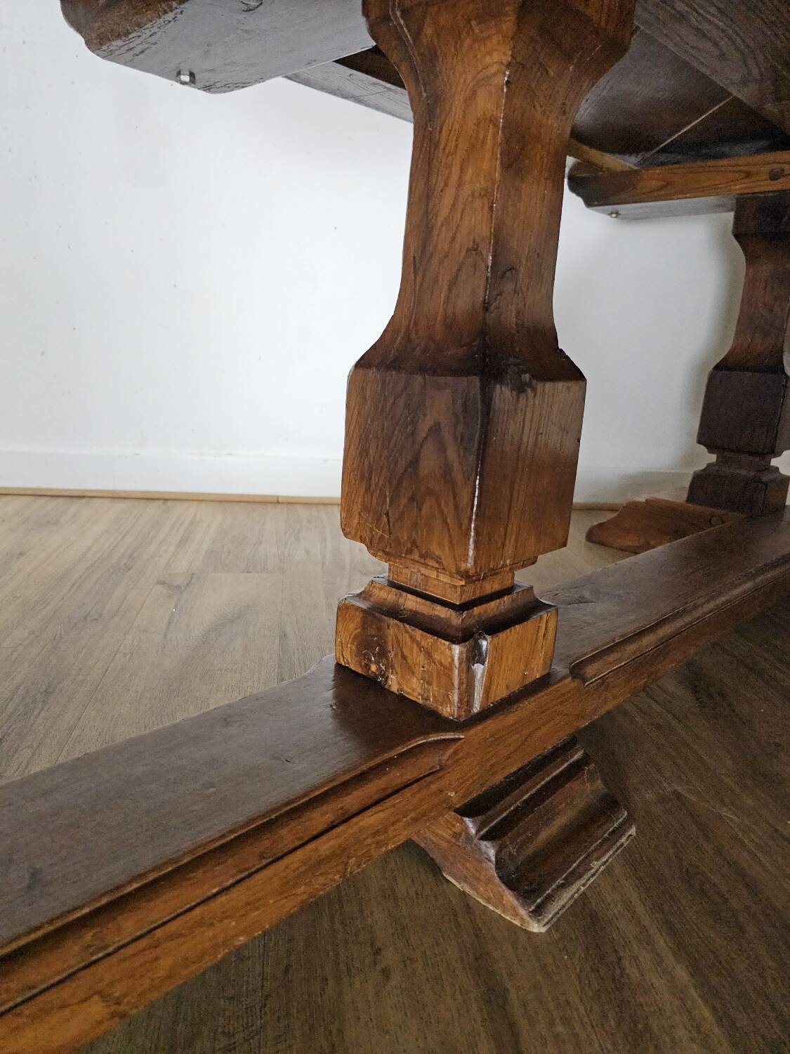 Monastery table with character in solid oak