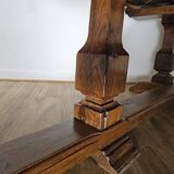 Monastery table with character in solid oak