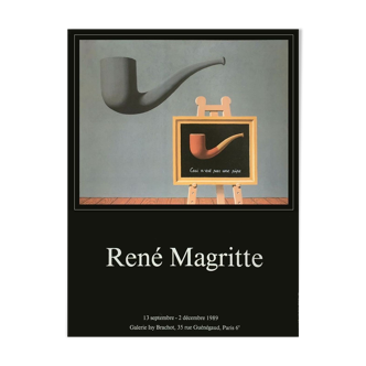 René Magritte - Poster 1989 - This is not a pipe