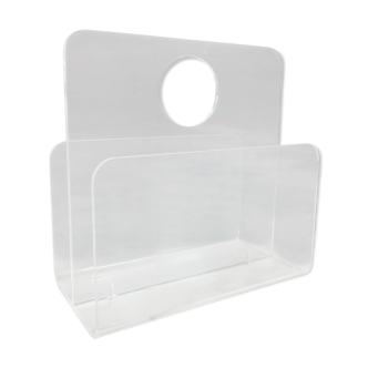 Acrylic magazine stand 1960s