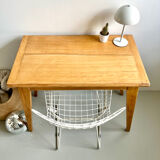 Table appointment / small desk with compass legs 1950