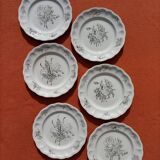 Porcelaine de Lunéville x6
