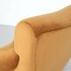 Pair of fabric armchairs, Italy, 1960s.