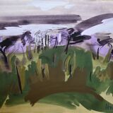 Jeannie Borel, Autumn Landscape in Switzerland (1959)