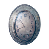 Retro metal clock