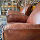 Paire de fauteuils club