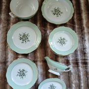 12 antique deep plates "Saint Tropez"