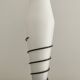Vintage opaline and metal lamp