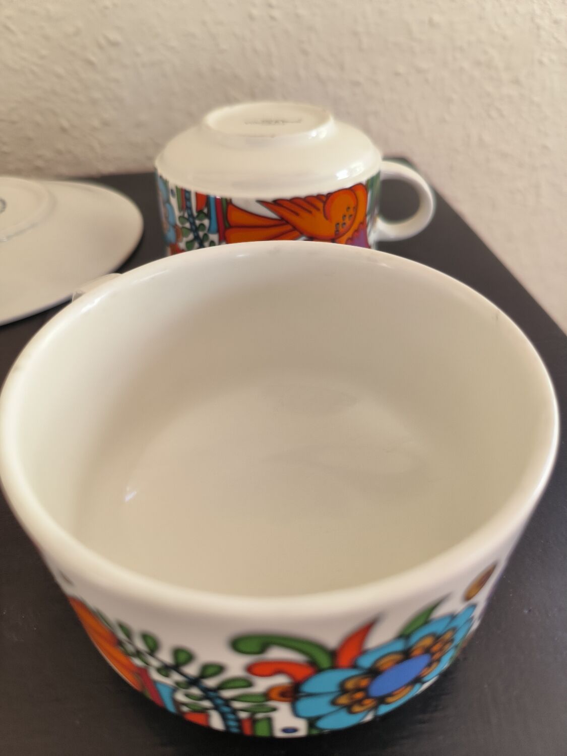 Set of coffee cups and the sugar bowl Acapulco of Villeroy and Boch
