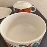 Set of coffee cups and the sugar bowl Acapulco of Villeroy and Boch