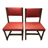 2 Louis XIII chairs