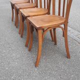 Set of 4 vintage bistro chairs