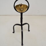 Mid-century candlestick and ashtray, 1960's