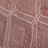 Vintage Turkish rug from Oushak, hand-woven 85x293 cm