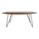 Vintage Danish rectangular coffee table in teak from the mid-century.