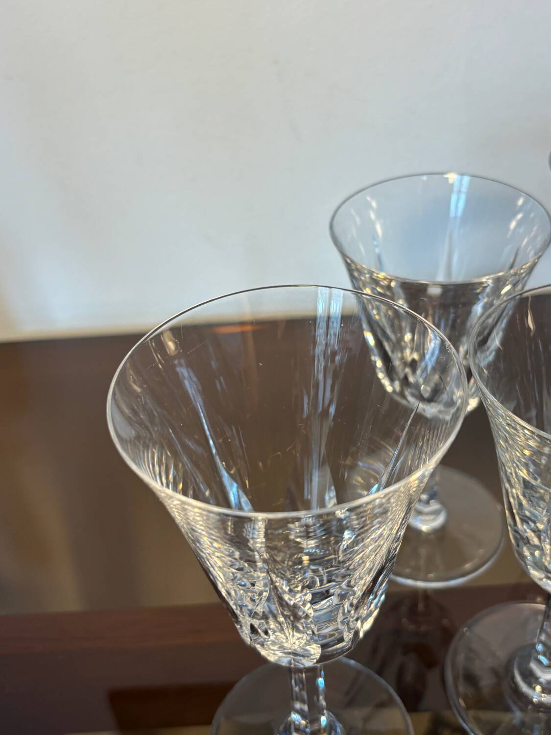 7 wine glasses Cerdagne Saint Louis