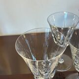 7 wine glasses Cerdagne Saint Louis