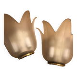 Set of 2 wall lights