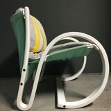 Italian poolside or inside bent plywood lounge chairs 1980'