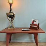 Table basse style scandinave années 50 palissandre