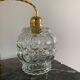 Baladeuse avec globe vintage en verre
