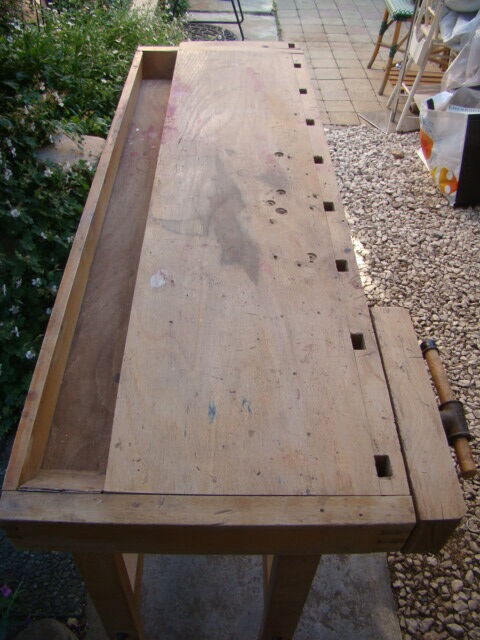 Work table made in GRD 70/80s