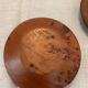 Series of 4 vintage elm magnifying glass candlesticks