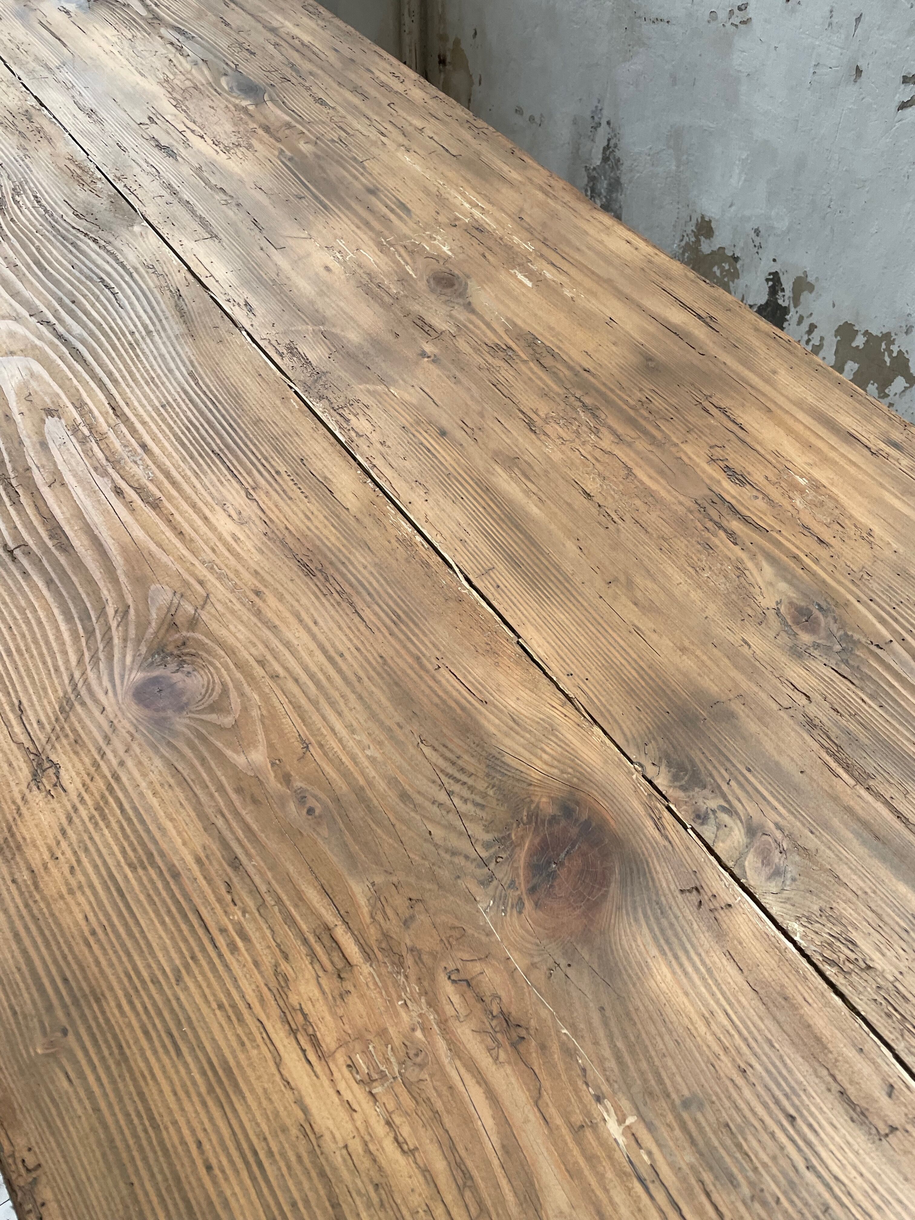 Guinguette table XXL 4m trestles