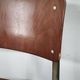 Set of 6 Gispen 106 Dutch Industrial Plywood Chairs, 1960s