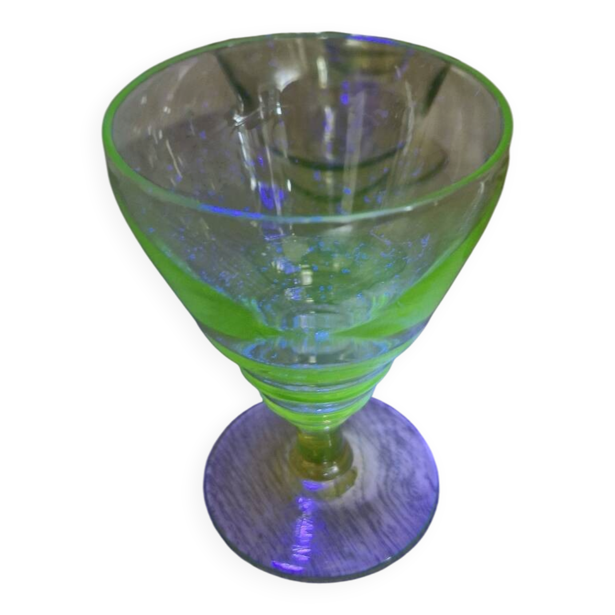 Art Deco manganese glasses