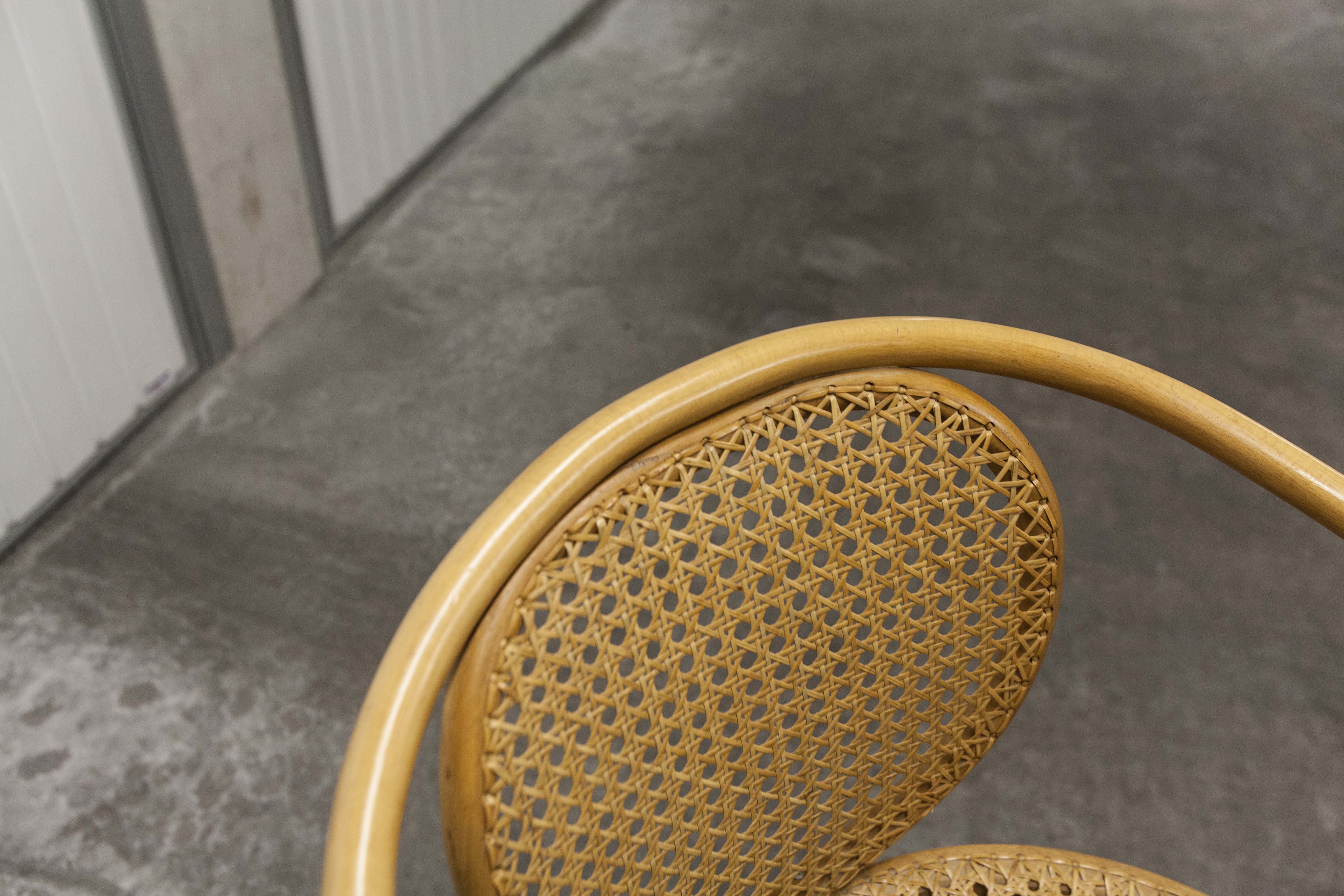 Thonet swivel armchair