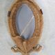 Vintage 1950s Audoux Minet rope mirror