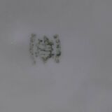 White and gold Limoges plates