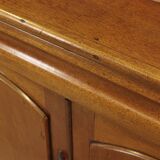 Bibliothèque ancienne anglaise en acajou