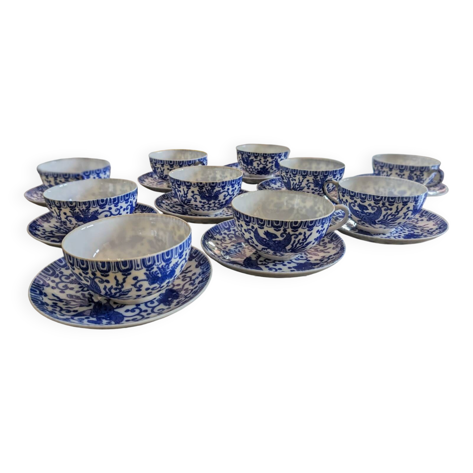 Japanese tea cup set