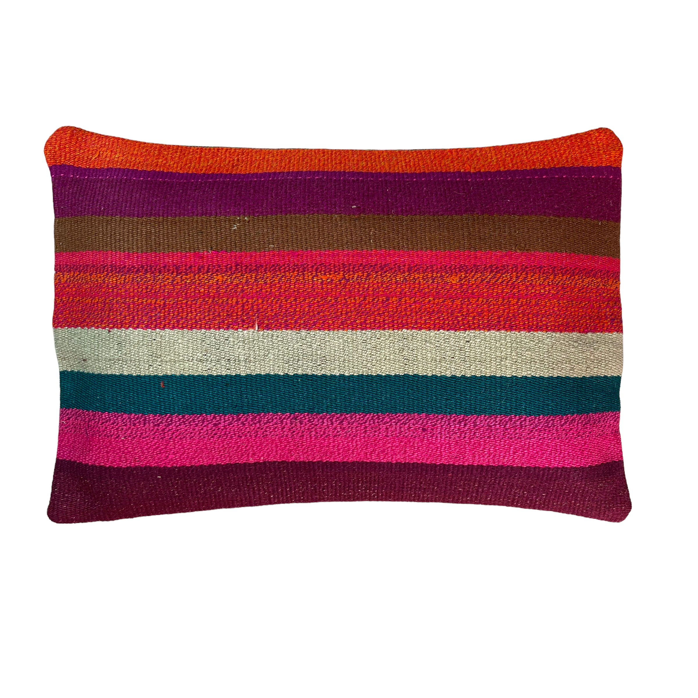 Vintage turkish handmade cushion cover , 30 x 50 cm