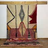 Handwoven colored wool apis boujad 150/250cm