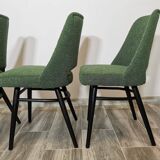 Dining Chairs by Radomir Hoffman for Ton, 1950s, Set of 4