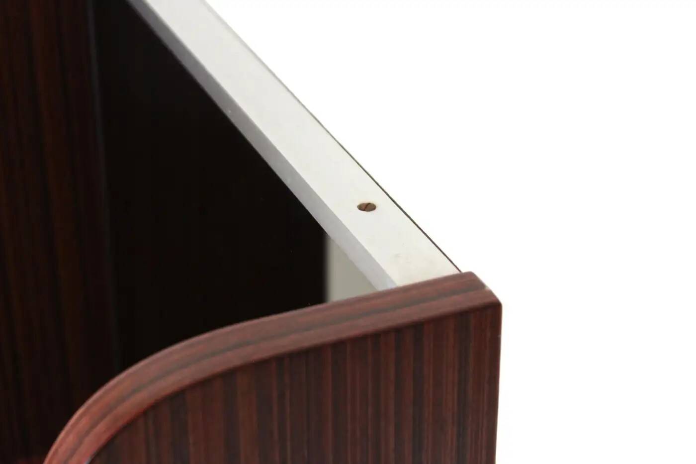 Vintage Italian Rosewood Night Stands, Set of Two