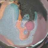 Signed stoneware bowl from Puisaye