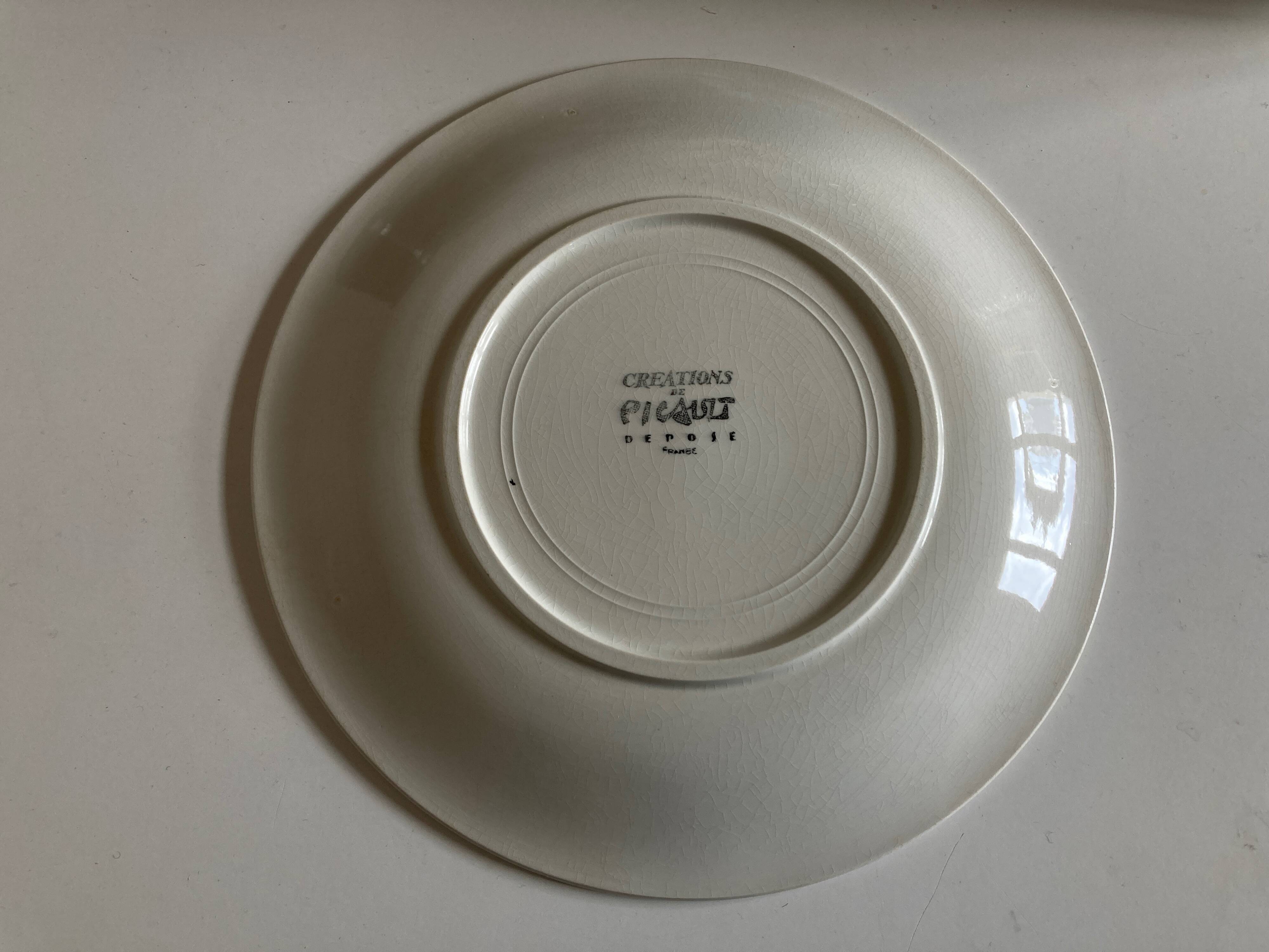 Bird dish designed by Robert Picault around 1973