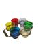 Vintage alcohol set, Denmark, 1960s, set of 7