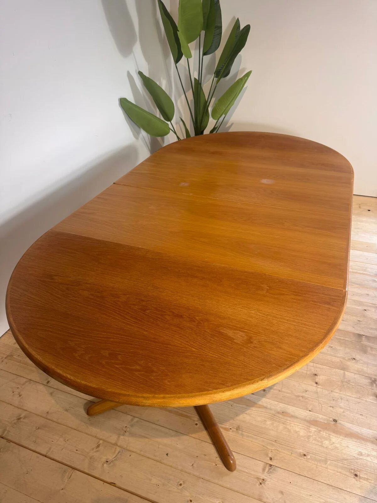 Round dining table in teak by Skovby Møbelfabrik, 1960s