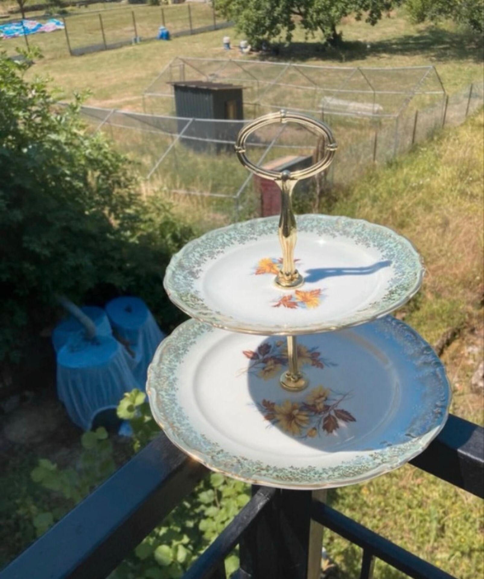 Winterling porcelain cake stand