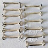 Set of 12 Christofle knife rests, Moderne 1912 model