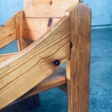 Set of Scandinavian Pine Side Chairs, Sweden, 1960s