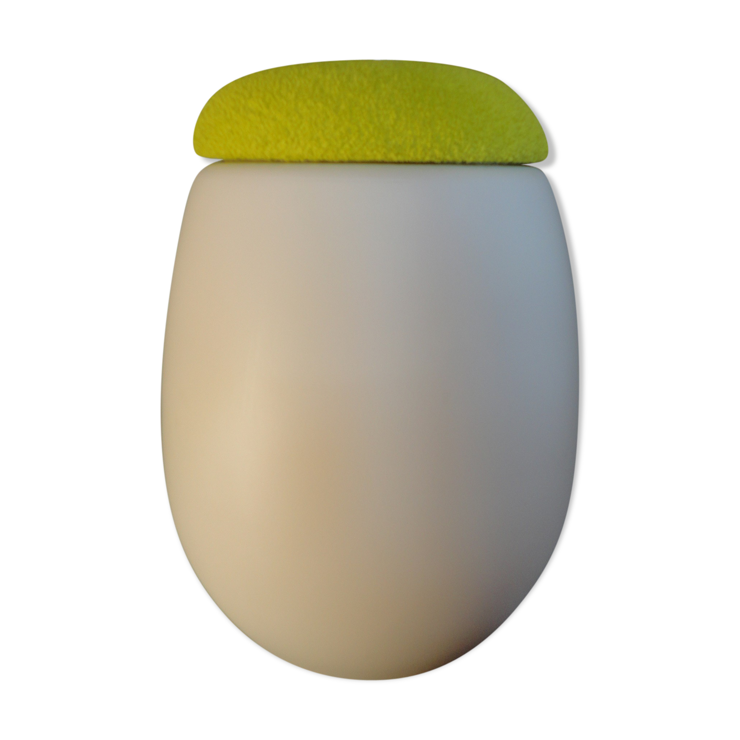 Vintage pouf "egg" Allibert