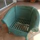 Large rattan lounge