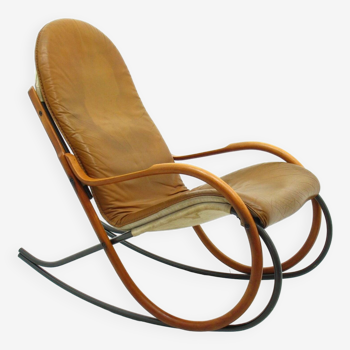 Swiss Rocking Chair by Paul Tuttle for Strässle, 1970s