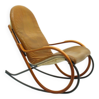 Swiss Rocking Chair by Paul Tuttle for Strässle, 1970s